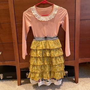 Mustard Pie Long Sleeve Dress